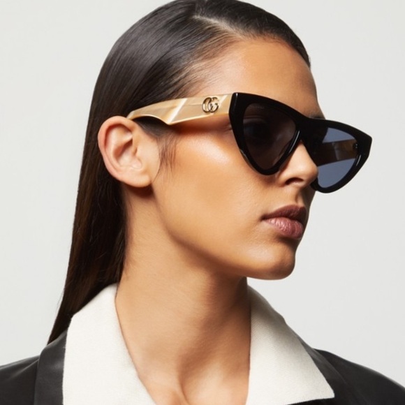NEW GUCCI CAT EYE WOMEN SUNGLASSES - Picture 5 of 13